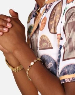 Saint Morta Candy Ice Bracelet Iced Gold