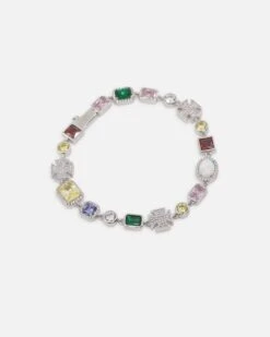 Saint Morta Candy Ice Bracelet Iced White Gold