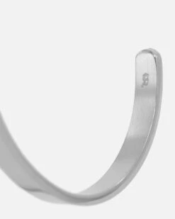 Saint Morta 6mm Adjustable Open Cuff Bracelet White Gold -Culture Kings 09001598 YW101 default 0020
