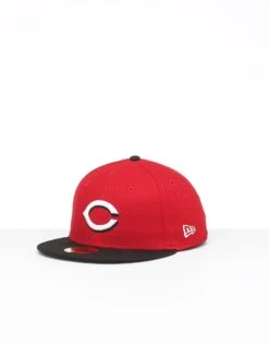 New Era Cincinnati Reds 59FIFTY ROAD Fitted Red/OTC