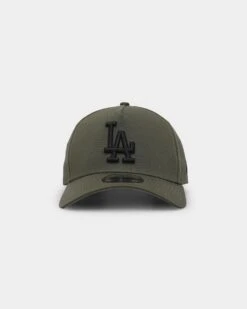 New Era Los Angeles Dodgers 9FORTY A-Frame Snapback Olive