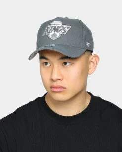 '47 BRAND 47 Brand Men's Los Angeles Kings MVP DT Snapback Charcoal -Culture Kings 192309901222 mens 0100