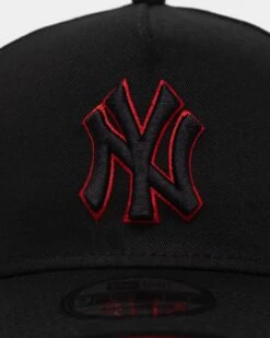 New Era New York Yankees 9FORTY A-Frame Snapback Black/Scarlet -Culture Kings 192526590513 default 000050 6e71701a 52ae 47c8 8f18 af58f55d7038