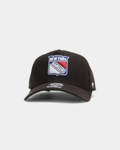 '47 BRAND 47 Brand New York Rangers Replica MVP DT Snapback Black