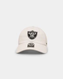 '47 BRAND 47 Brand Las Vegas Raiders 47 Clean Up Strapback White
