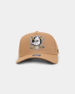 '47 BRAND 47 Brand Anaheim Ducks 'Clean & Simple' Replica MVP DT Snapback Camel