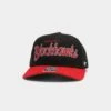 '47 BRAND 47 Brand Men's Chicago Blackhawks Script MVP DP Snapback Black/Red -Culture Kings 195000102165 default 0020