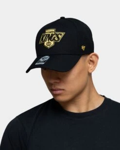 '47 BRAND 47 Brand Los Angeles Kings MVP DT Snapback Black/Gold -Culture Kings 195000534416 mens 0022