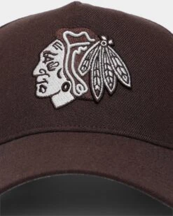'47 BRAND 47 Brand Chicago Blackhawks MVP DT Snapback Brown -Culture Kings 195000669224 default 0060