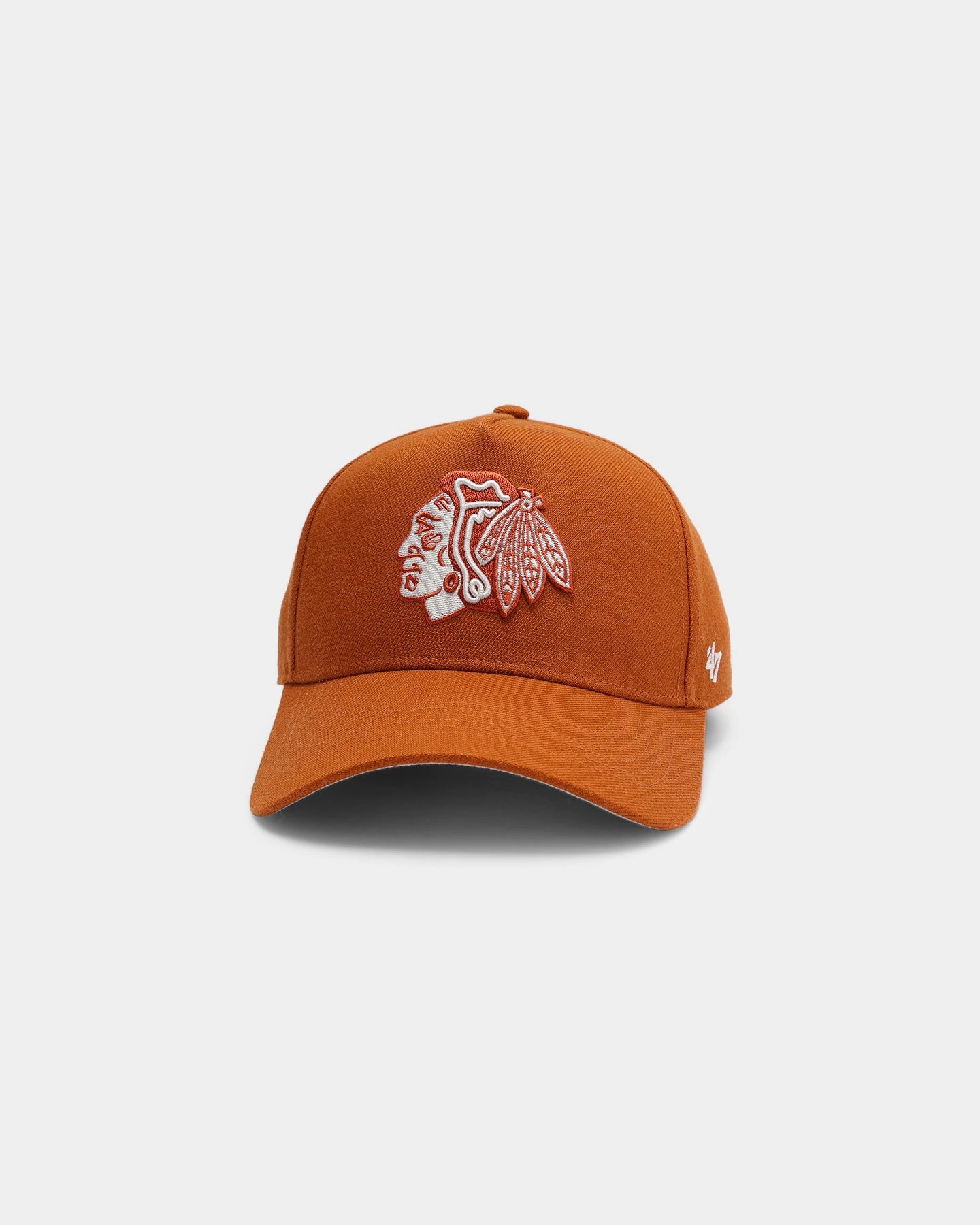 '47 BRAND 47 Brand Chicago Blackhawks "Burnt Orange" MVP DT Snapback Burnt Orange 3 '47 BRAND 47 Brand Chicago Blackhawks "Burnt Orange" MVP DT Snapback Burnt Orange