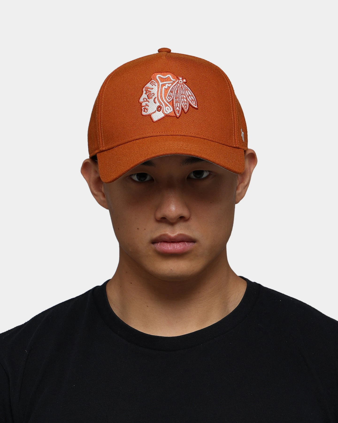 '47 BRAND 47 Brand Chicago Blackhawks "Burnt Orange" MVP DT Snapback Burnt Orange 4 '47 BRAND 47 Brand Chicago Blackhawks "Burnt Orange" MVP DT Snapback Burnt Orange - Image 2