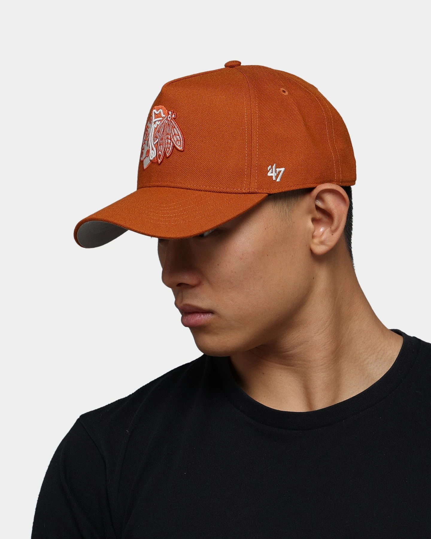'47 BRAND 47 Brand Chicago Blackhawks "Burnt Orange" MVP DT Snapback Burnt Orange 10 '47 BRAND 47 Brand Chicago Blackhawks "Burnt Orange" MVP DT Snapback Burnt Orange - Image 8