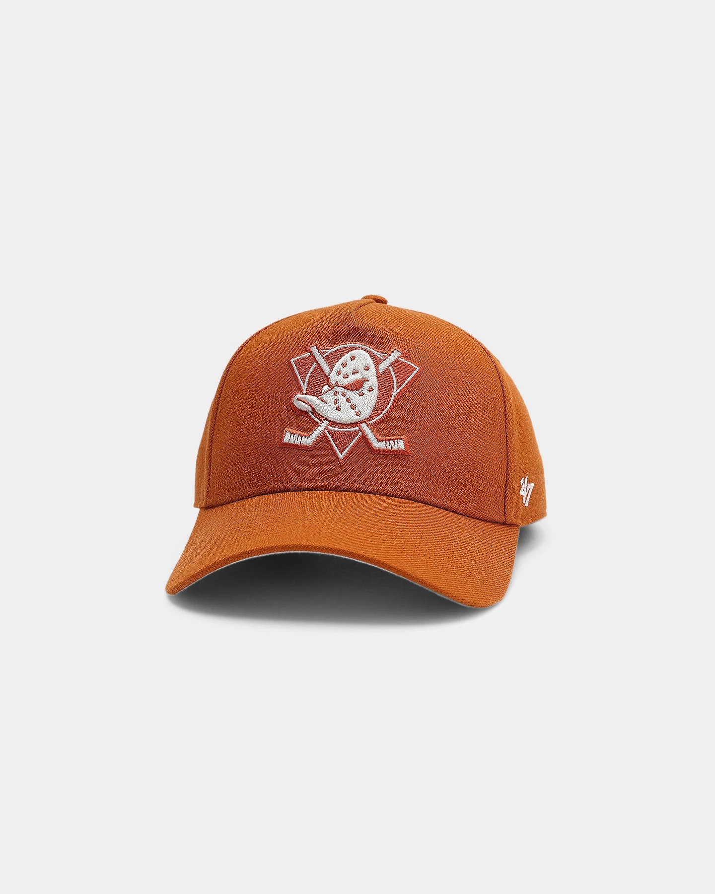 '47 BRAND 47 Brand Anaheim Ducks "Burnt Orange" MVP DT Snapback Burnt Orange 3 '47 BRAND 47 Brand Anaheim Ducks "Burnt Orange" MVP DT Snapback Burnt Orange
