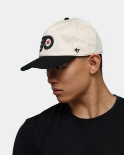 '47 BRAND 47 Brand Philadelphia Flyers Nantasket Snapback Natural/Black -Culture Kings 195000685842 mens 0100