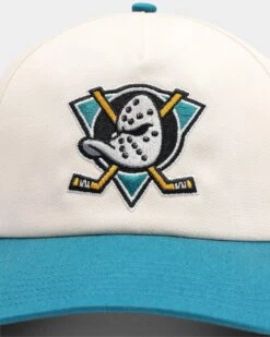 '47 BRAND 47 Brand Anaheim Ducks Nantasket Snapback Natural/ Dark Teal -Culture Kings 195000685965 default 0060