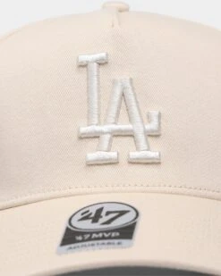 '47 BRAND 47 Brand Los Angeles Dodgers 'Vanilla Cream' Tonal MVP DT Snapback Natural -Culture Kings 195000718595 default 0050