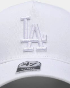 '47 BRAND 47 Brand Los Angeles Dodgers 'Snow White' MVP DT Snapback White -Culture Kings 195000718601 default 0050