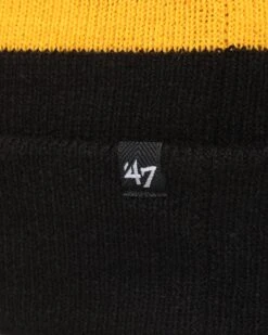 '47 BRAND 47 Brand Boston Bruins Breakaway Cuff Knit Beanie Black -Culture Kings 195000815560 default 0060