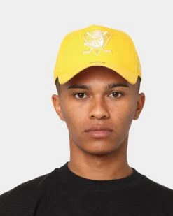'47 BRAND 47 Brand Anaheim Ducks 'Lemon Sorbet' MVP DT Snapback Yellow Gold -Culture Kings 195000867750 mens 0011