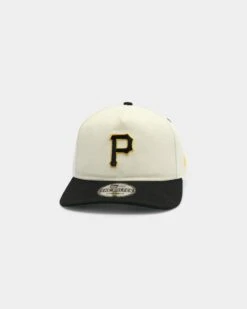 New Era Pittsburgh Pirates Old Golfer Snapback Off White