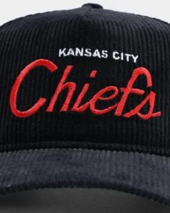 New Era Kansas City Chiefs "Black Cord" Old Golfer Snapback Black -Culture Kings 195599743589 default 0060