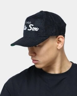 New Era Chicago White Sox "Black Cord" Old Golfer Snapback Black -Culture Kings 195599743831 mens 0100