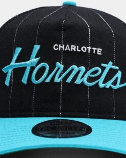 New Era Charlotte Hornets Pinstripe 2 Tone Old Golfer Snapback Pinstripe -Culture Kings 195599743886 default 0060