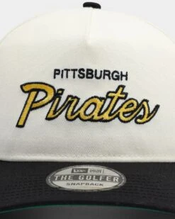 New Era Pittsburgh Pirates Off White Script Old Golfer Snapback Off White -Culture Kings 195599784070 default 0060