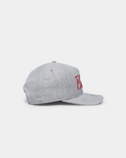 New Era Chicago Bulls Script Old Golfer Snapback Heather Grey -Culture Kings 195853066454 default 0040