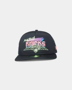 New Era New York Knicks "Retro Arcade Prolight" Old Golfer Snapback Black