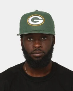 New Era Green Bay Packers 'Patch Up' 59FIFTY Fitted Original Team Colours -Culture Kings 195954565672 mens 0100