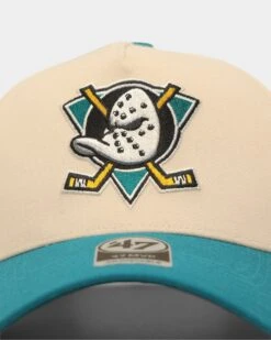 '47 BRAND 47 Brand Anaheim Ducks 'Off White/Team Logo' Replica MVP DT Snapback Natural 12 '47 BRAND 47 Brand Anaheim Ducks 'Off White/Team Logo' Replica MVP DT Snapback Natural -Culture Kings 196002183299 default 0050