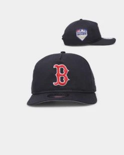 New Era Boston Red Sox 'OG Team Colour World Series Side Patch' Old Golfer Snapback Original Team Colours