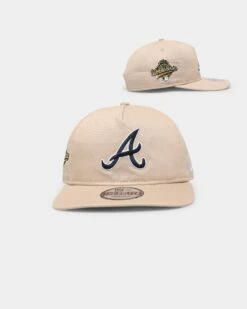 New Era Atlanta Braves 'Tumbleweed World Series' Old Golfer Snapback Tumbleweed