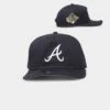 New Era Atlanta Braves 'OG Team Colour World Series Side Patch' Old Golfer Snapback Original Team Colours -Culture Kings 196175310287 default 0010