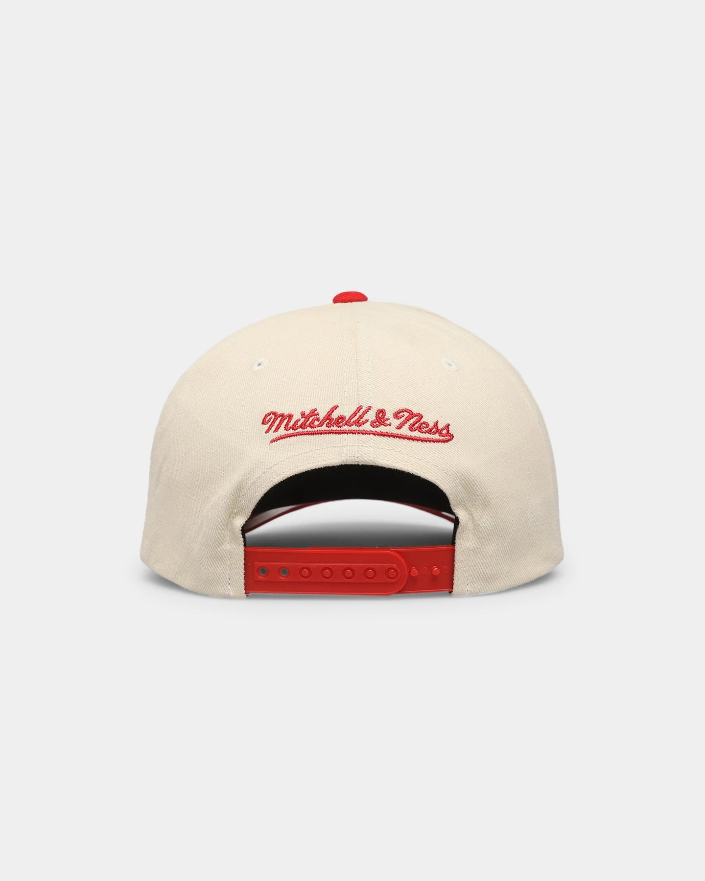 Mitchell & Ness Atlanta Hawks 'Vintage Cream' Pro Crown Snapback Cream 5 Mitchell & Ness Atlanta Hawks 'Vintage Cream' Pro Crown Snapback Cream - Image 3