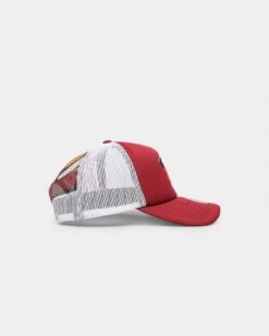 Mitchell & Ness Miami Heat 'NBA Off The Backboard' Trucker Snapback Scarlet -Culture Kings 196294381939 default 0030