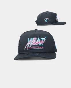 New Era Miami Heat 'Neon Nights' Prolight Old Golfer Snapback Black/Neon