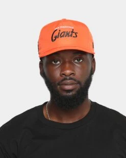 New Era San Francisco Giants 'Team Script' Prolight Old Golfer Snapback Original Team Colours -Culture Kings 196312427175 mens 0011