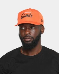 New Era San Francisco Giants 'Team Script' Prolight Old Golfer Snapback Original Team Colours -Culture Kings 196312427175 mens 0100