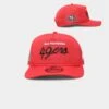 New Era San Francisco 49ers 'Team Script' Prolight Old Golfer Snapback Original Team Colours -Culture Kings 196312427182 default 0010