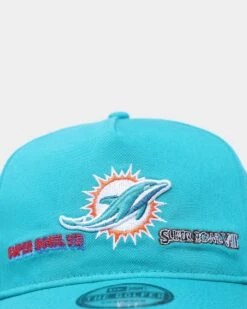 New Era Miami Dolphins 'Super Bowl Past Champions' Old Golfer Strapback Teal -Culture Kings 196312590008 default 0050