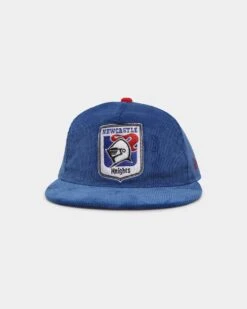 New Era Newcastle Knights NRL '22 Cord The Golfer Snapback Open Blue