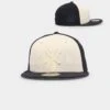 New Era New York Yankees 'Tonal Two-Tone' 59FIFTY Fitted Light Beige -Culture Kings 196313353954 default 0010