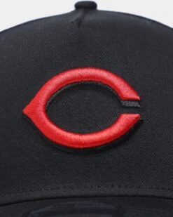 New Era Cincinnati Reds "Scarlet Bottom" 9FORTY A-Frame Snapback Black/Scarlet 15 New Era Cincinnati Reds "Scarlet Bottom" 9FORTY A-Frame Snapback Black/Scarlet -Culture Kings 196313702400 default 050