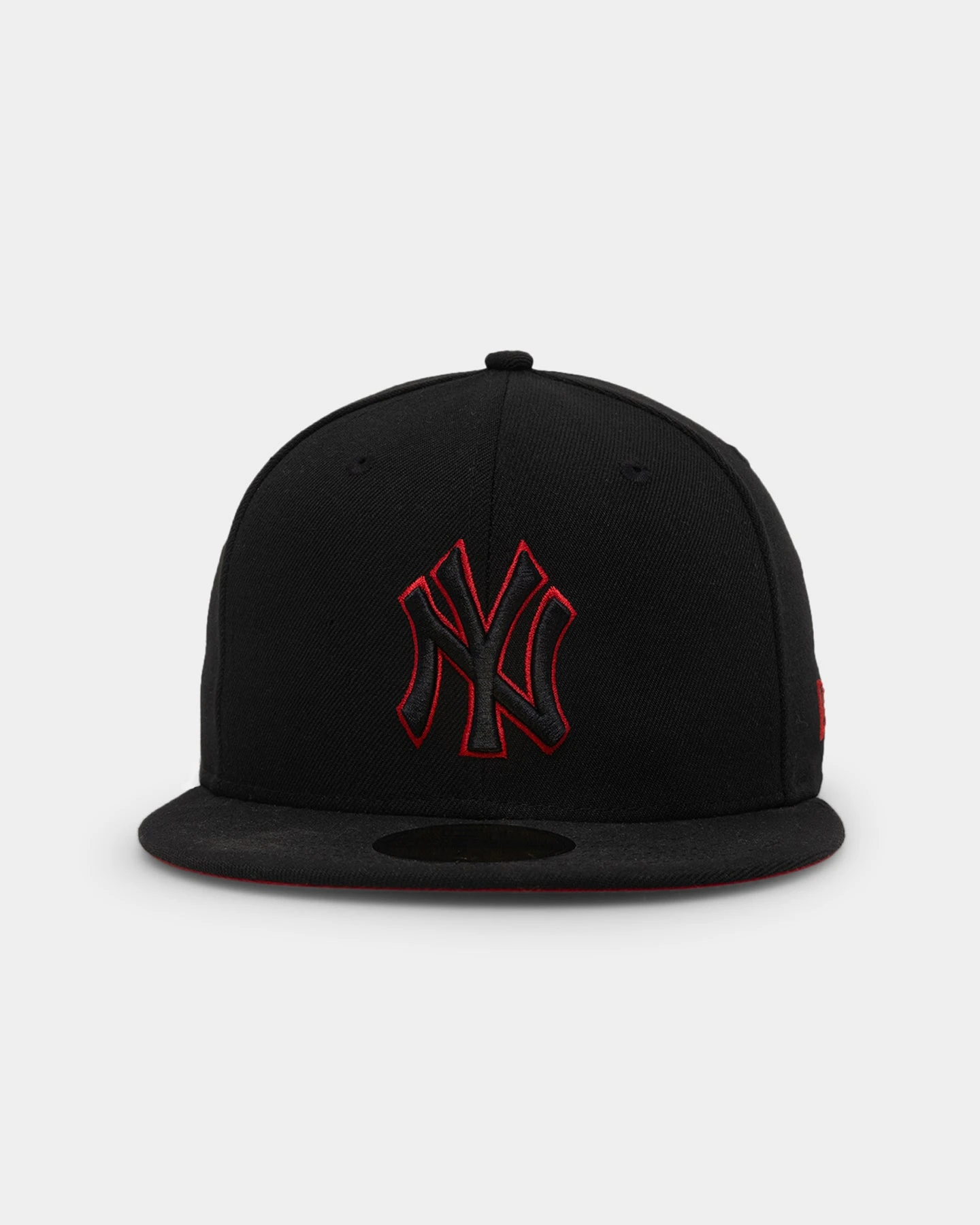 New Era New York Yankees "Scarlet Bottom" 59FIFTY Fitted Black/Scarlet 3 New Era New York Yankees "Scarlet Bottom" 59FIFTY Fitted Black/Scarlet