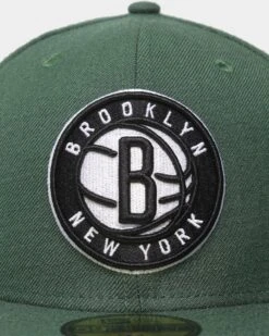 New Era Brooklyn Nets 'Rifle Green' 59FIFTY Fitted Rifle Green -Culture Kings 196313865143 default 0050
