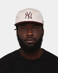 New Era New York Yankees Old Golfer Snapback Stone/Maroon -Culture Kings 196313985551 mens 0100