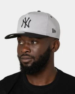 New Era New York Yankees Old Golfer Snapback Grey Black -Culture Kings 196313985575 mens 0100