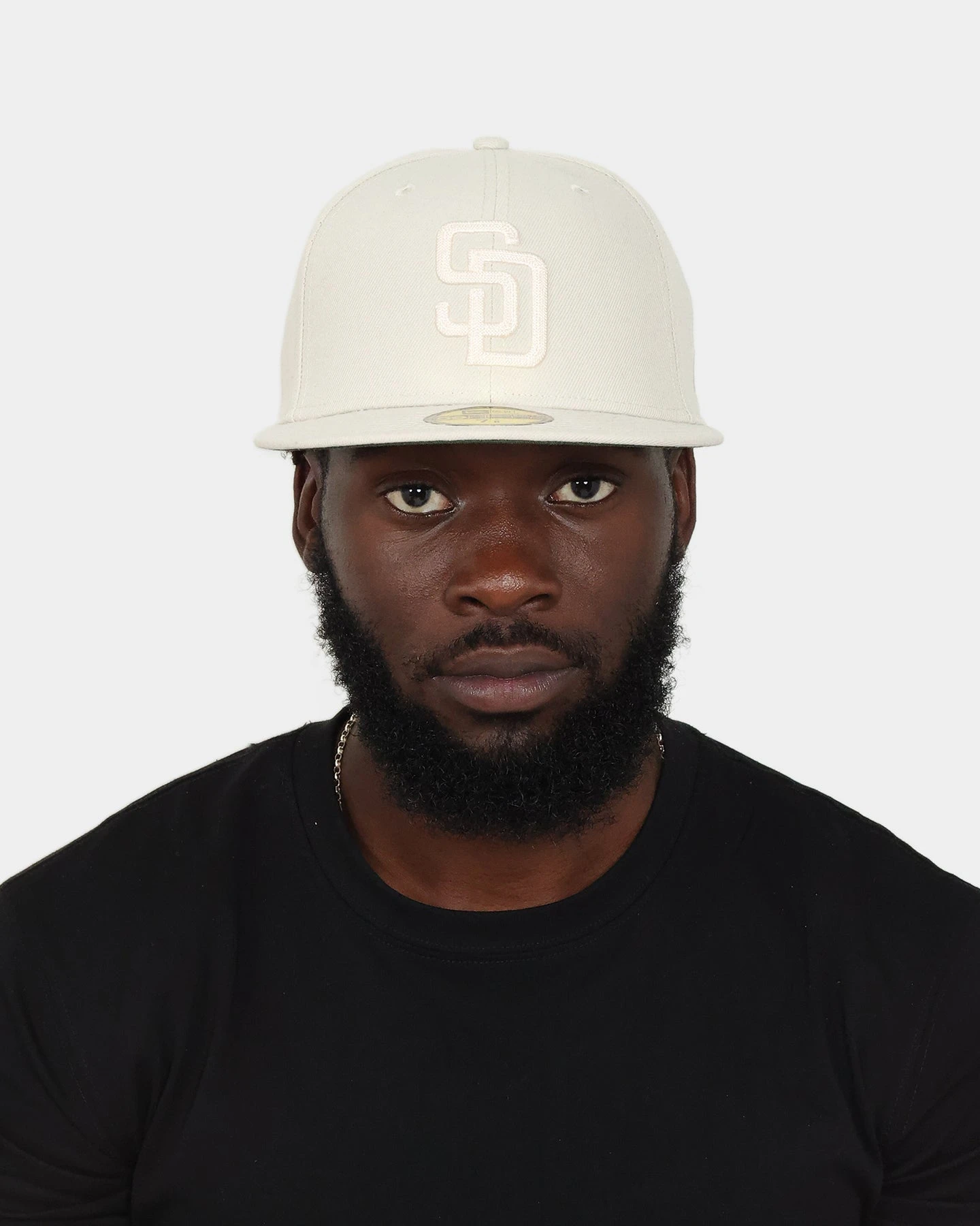 New Era San Diego Padres 'Chain Stitch' 59FIFTY Fitted Stone 11 New Era San Diego Padres 'Chain Stitch' 59FIFTY Fitted Stone - Image 9